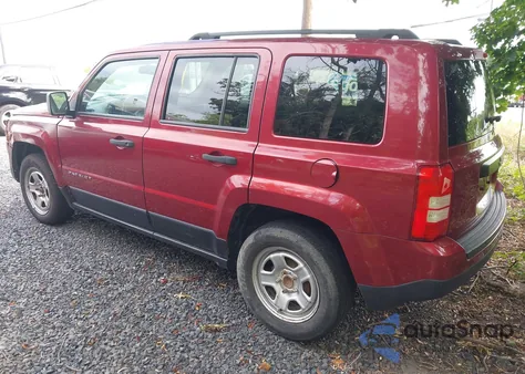 2016 Jeep Patriot Sport z USA, uszkodzony, nr VIN 1C4NJPBB5GD738566